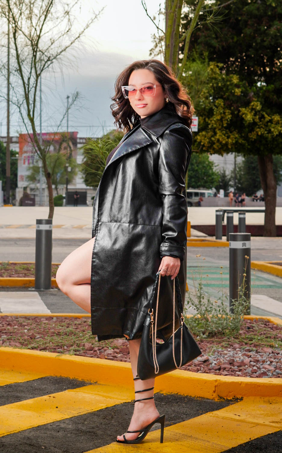 Retrato en entorno urbano